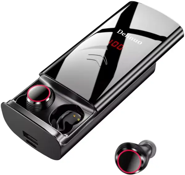 Auriculares Inalámbricos Bluetooth 5.0 Delinuo Auriculares Inalámbricos Bluetooth 5.0 Delinuo