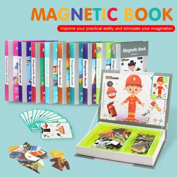 Libro Magnético inteligente para niños Libro Magnético inteligente para niños