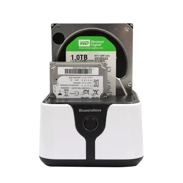 Dock Station dual HDD/SSD con función de Clonación Dock Station dual HDD/SSD con función de Clonación
