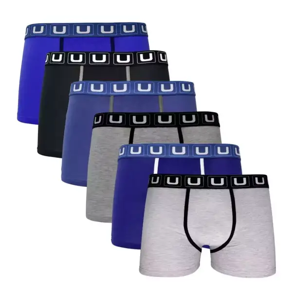 Pack de 6 UNCO Calzoncillos Bóxer Pack de 6 UNCO Calzoncillos Bóxer