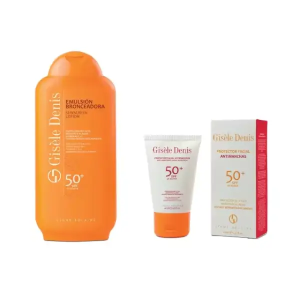 Pack Protector Solar + Emulsión Bronceador Gisèle Denis Pack Protector Solar + Emulsión Bronceador Gisèle Denis