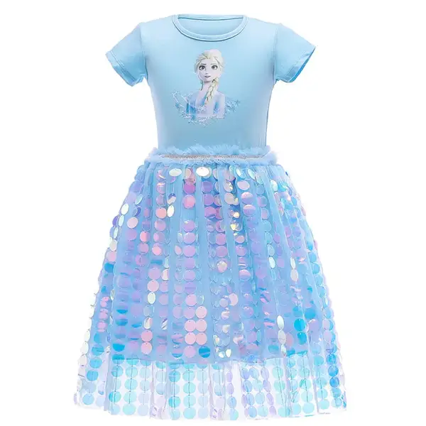 Vestido de Frozen para niñas Vestido de Frozen para niñas