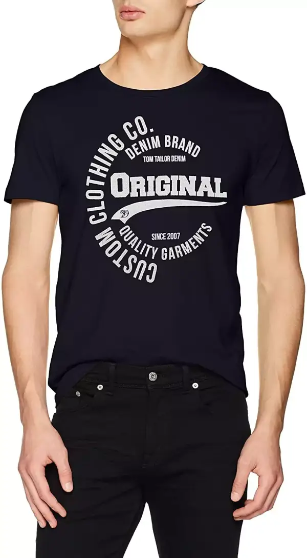 Camiseta para hombre Tom Tailor Denim Camiseta para hombre Tom Tailor Denim