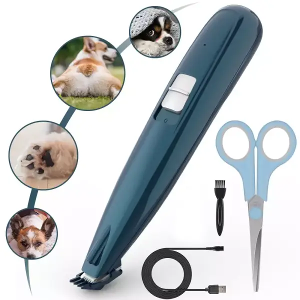 Cortapelos eléctrico+ Tijera para mascotas Cortapelos eléctrico+ Tijera para mascotas