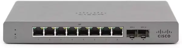 Switch de 8 puertos Cisco Meraki Go Switch de 8 puertos Cisco Meraki Go