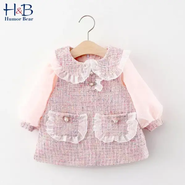 Vestido para bebés estilo coreano Vestido para bebés estilo coreano