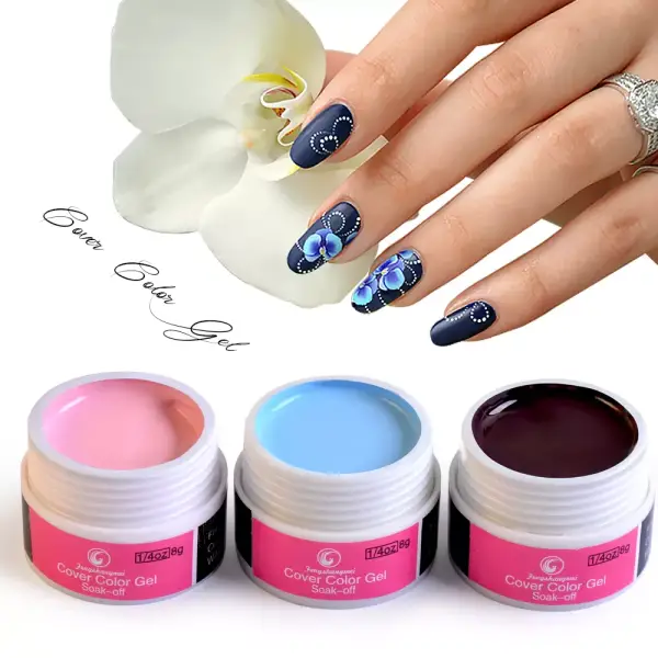 Laca de color para uñas de Gel UV Laca de color para uñas de Gel UV