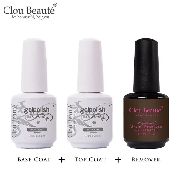 Set de Geles de uñas UV Clou beaute Set de Geles de uñas UV Clou beaute
