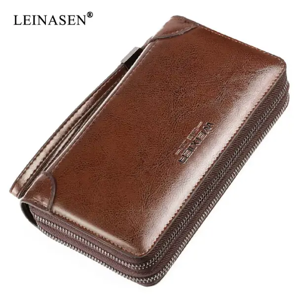 Cartera de cuero para hombre Cartera de cuero para hombre