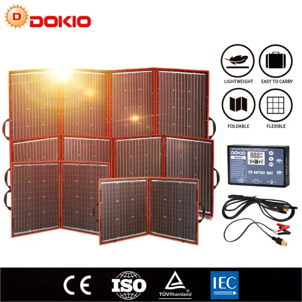 Dokio Flexible plegable del fotovoltaica Dokio Flexible plegable del fotovoltaica