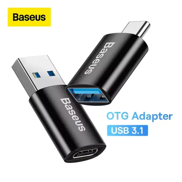 Adaptador Baseus OTG USB a Type C Adaptador Baseus OTG USB a Type C