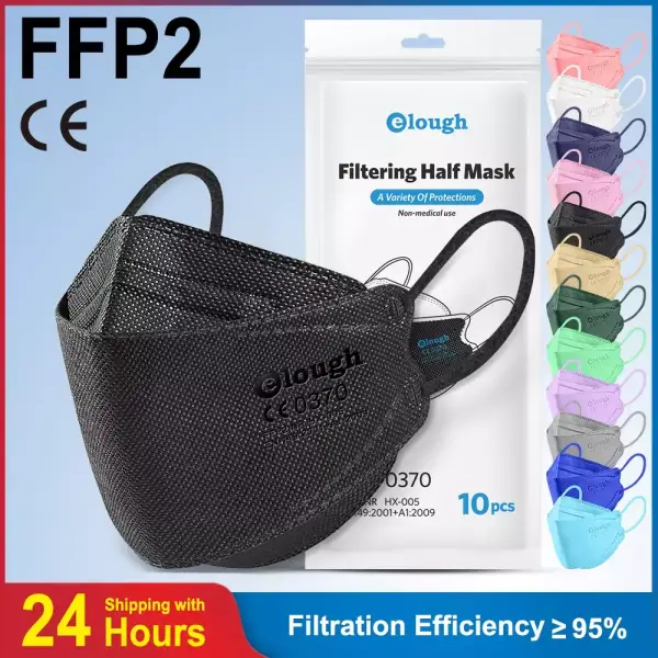 Pack 10 Mascarillas modelo Pez FFP2 Pack 10 Mascarillas modelo Pez FFP2