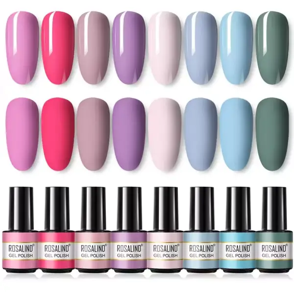 Pack 2 esmaltes de pintura en Gel para manicura Pack 2 esmaltes de pintura en Gel para manicura