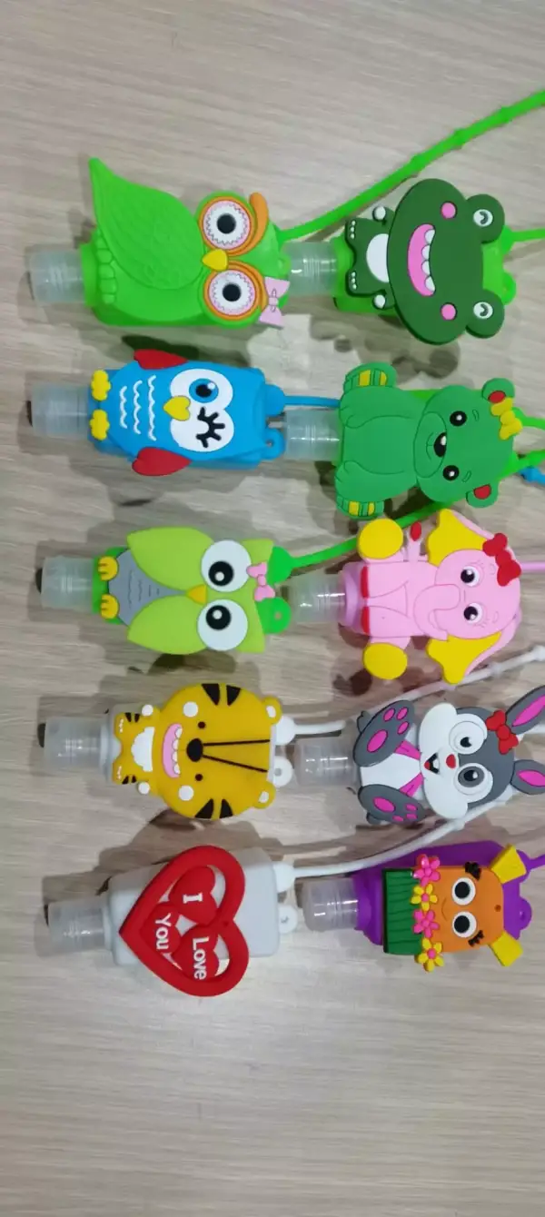 Pack 5 Botellas de viaje de plástico Pack 5 Botellas de viaje de plástico