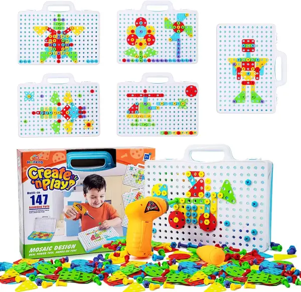 Juego de construcción con herramientas Juego de construcción con herramientas