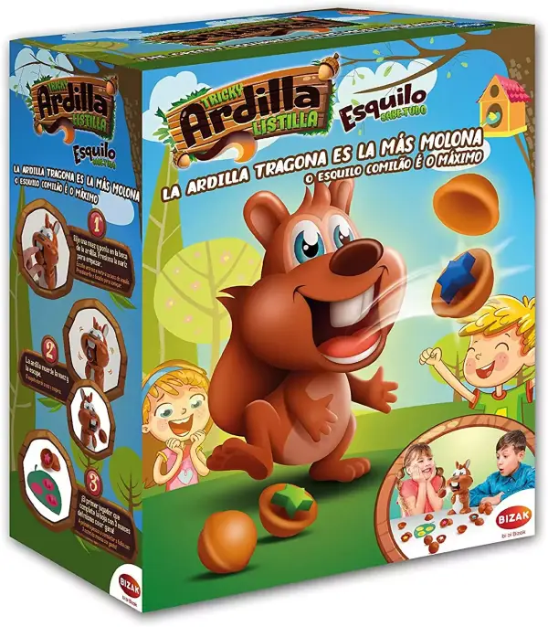 Juego de mesa Tricky ardilla listilla Juego de mesa Tricky ardilla listilla