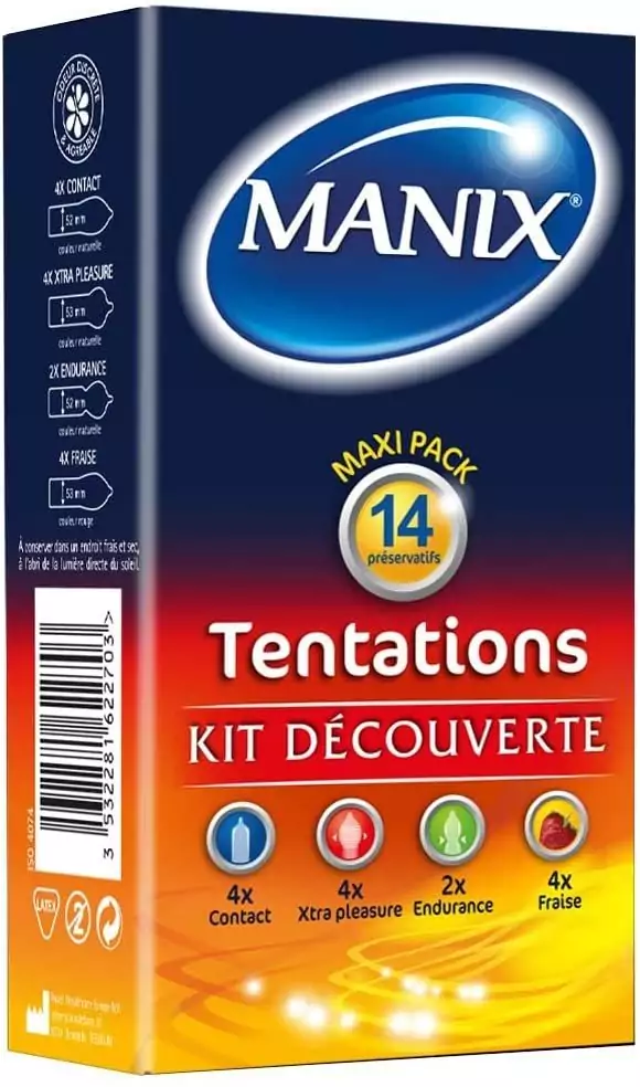 Pack 14 Condones Manix Pack 14 Condones Manix