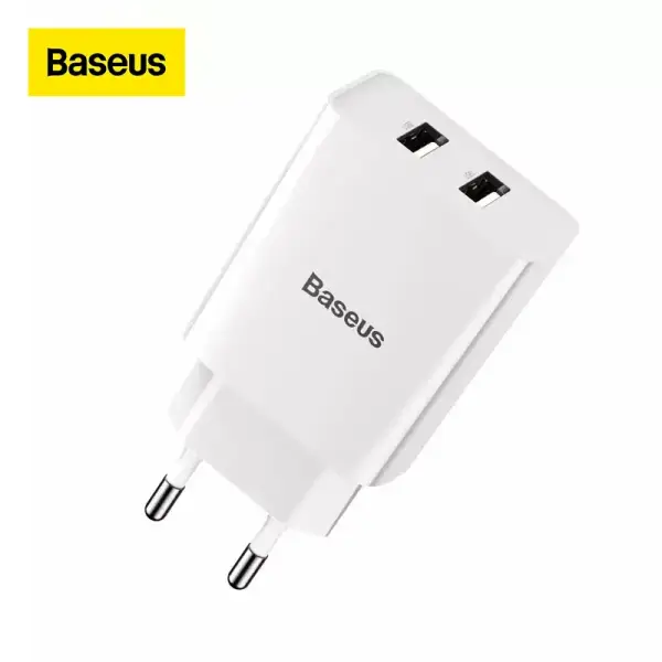Baseus cargador USB Dual Baseus cargador USB Dual