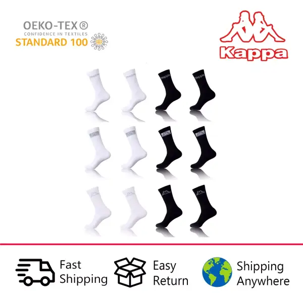 KAPPA Pack de 12 pares de calcetines KAPPA Pack de 12 pares de calcetines