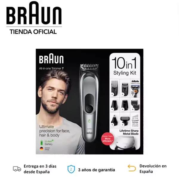 Braun Todo en Uno MGK 7221 Braun Todo en Uno MGK 7221