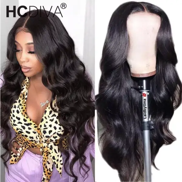 Peluca de cabello humano ondulado Peluca de cabello humano ondulado