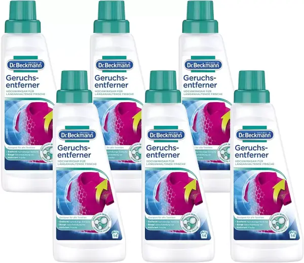 Pack 6x Dr. Beckmann Eliminador de olores Pack 6x Dr. Beckmann Eliminador de olores