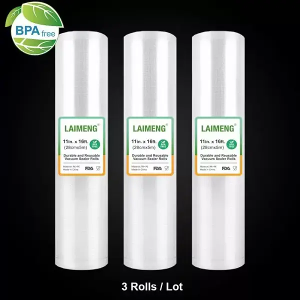Pack de rollos de envasado al vacío para máquina de sellado Pack de rollos de envasado al vacío para máquina de sellado