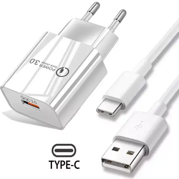 Cargador rápido USB de pared para móvil Cargador rápido USB de pared para móvil