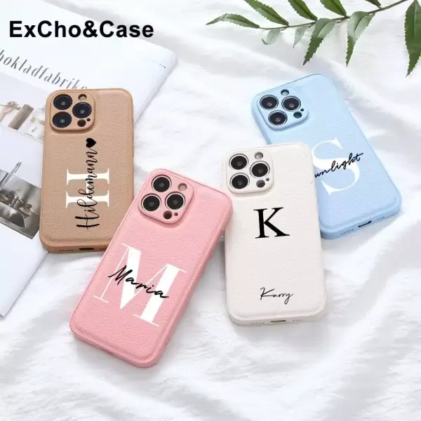 Funda de teléfono de PU personalizada Funda de teléfono de PU personalizada