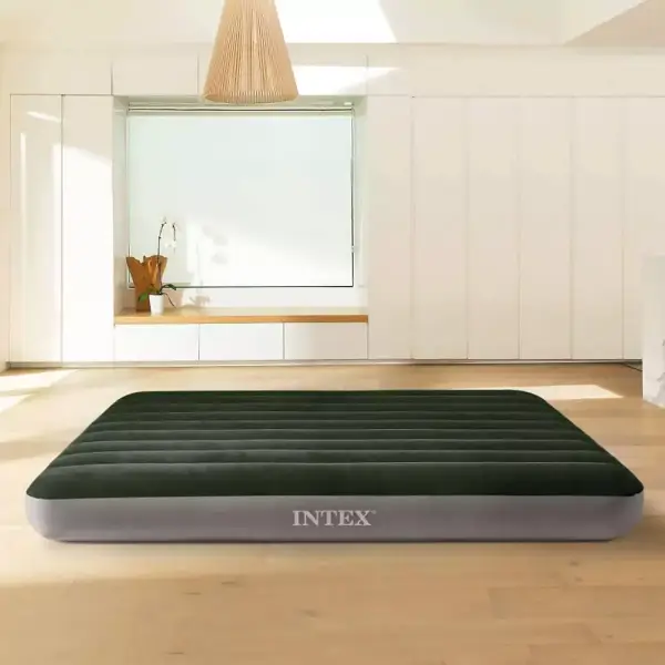 Colchón Inflable con hinchador Integrado Intex Colchón Inflable con hinchador Integrado Intex