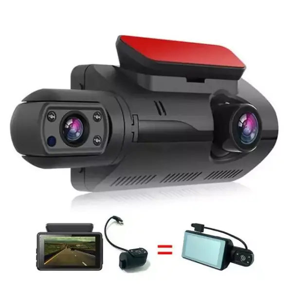 Dash Cam para coche con doble cámara Dash Cam para coche con doble cámara