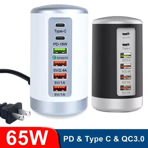 Concentrador de carga rápida USB Universal Concentrador de carga rápida USB Universal