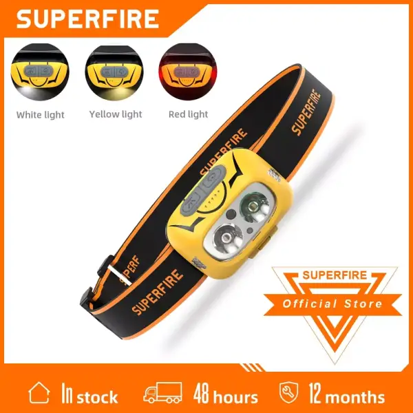 Supfire HL05-S linterna frontal led de alta potencia Supfire HL05-S linterna frontal led de alta potencia