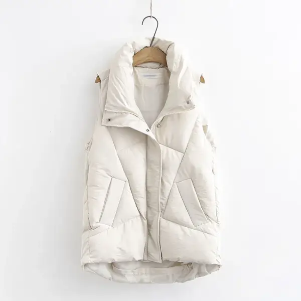 Chaleco de plumas de talla grande para invierno Chaleco de plumas de talla grande para invierno