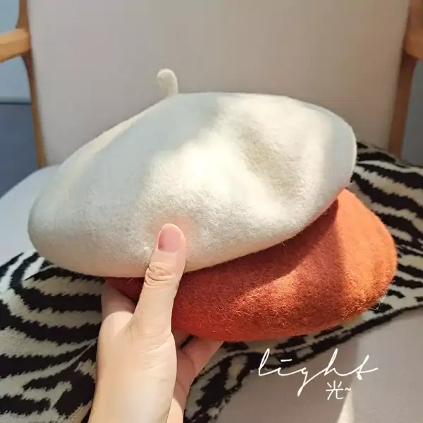 Boinas de lana para mujer Boinas de lana para mujer