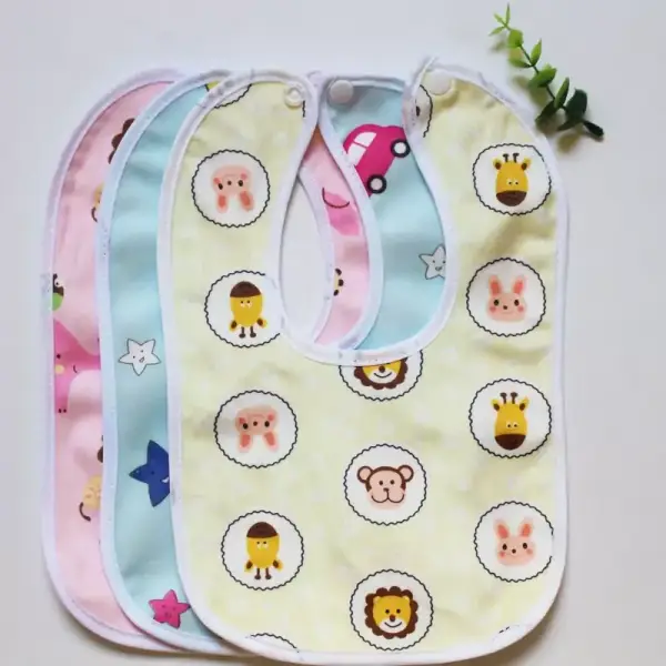 Pack 3 baberos para bebés Pack 3 baberos para bebés
