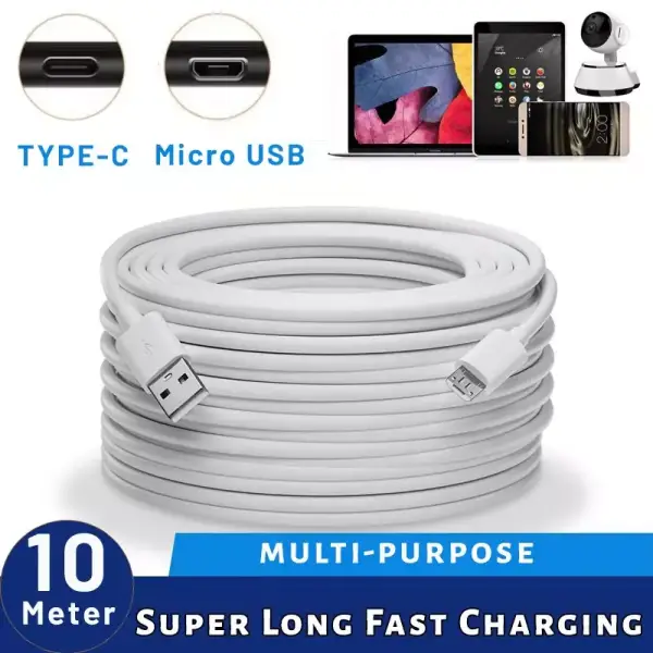 Cable de datos tipo C de 10m Cable de datos tipo C de 10m