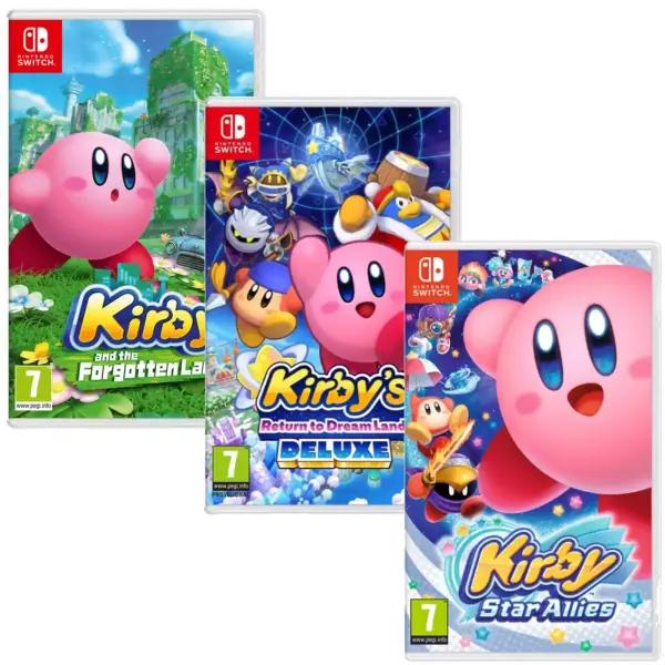 Videojuego Nintendo Switch Kirby the forgottenLand Videojuego Nintendo Switch Kirby the forgottenLand