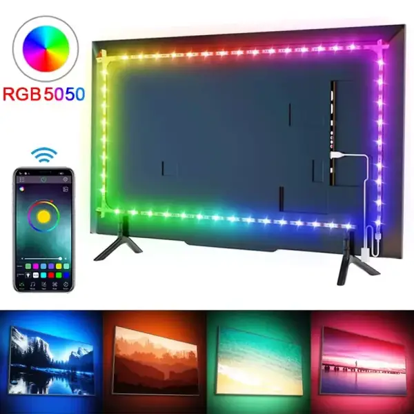Tira de luces Led RGB 5050 5 metros Tira de luces Led RGB 5050 5 metros