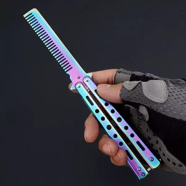Peine plegable de acero inoxidable Peine plegable de acero inoxidable