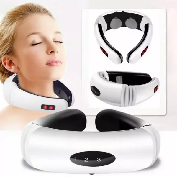 Masajeador eléctrico de pulso para espalda y cuello Masajeador eléctrico de pulso para espalda y cuello