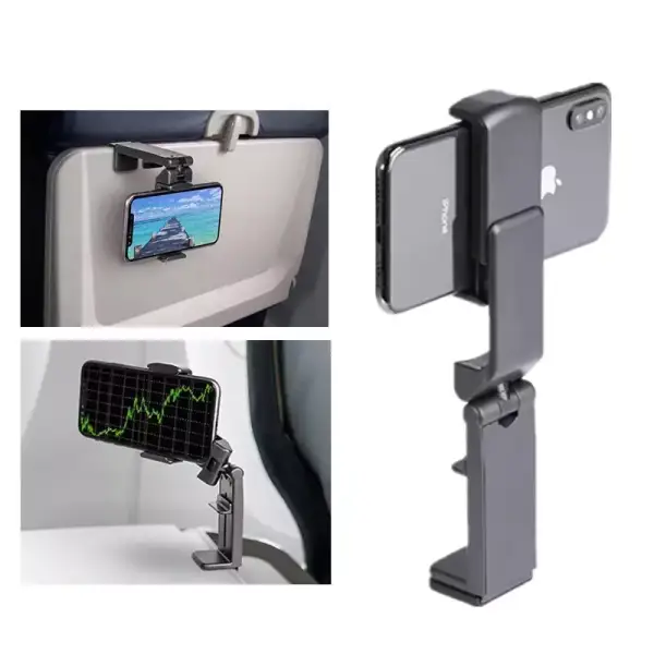 Soporte de teléfono plegable para asientos Soporte de teléfono plegable para asientos
