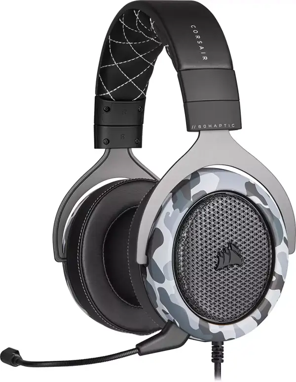 Auriculares Corsair HS60 Haptic Stereo Carbon Auriculares Corsair HS60 Haptic Stereo Carbon