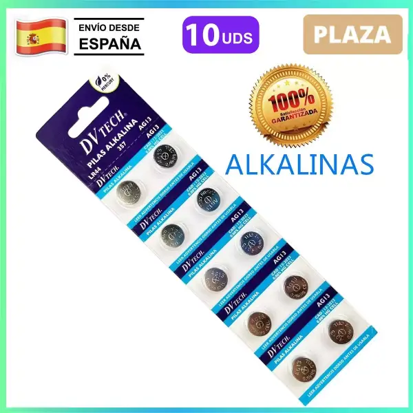 Pack 10 pilas LR44 AG13 Pack 10 pilas LR44 AG13