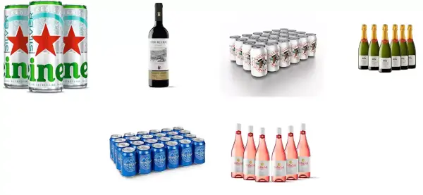 Ahorra 50% en la segunda unidad (Bebidas alcohólicas) Ahorra 50% en la segunda unidad (Bebidas alcohólicas)