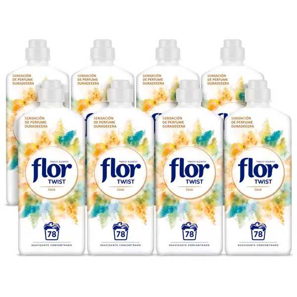 624 lavados Suavizante Concentrado Flor Twist Coco 624 lavados Suavizante Concentrado Flor Twist Coco