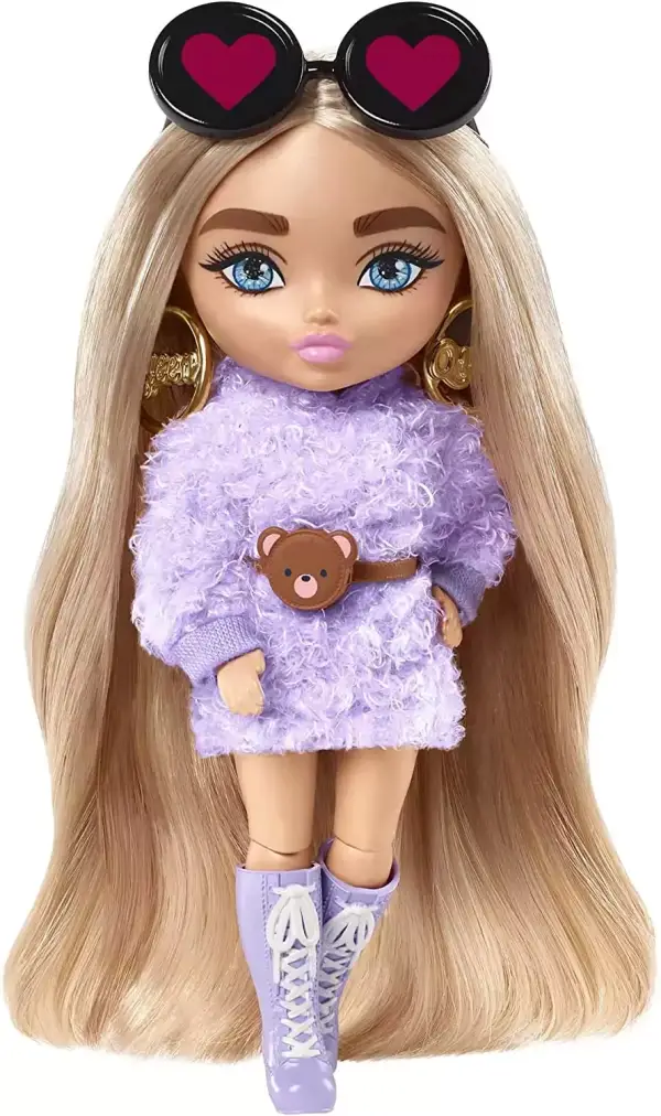 Barbie Extra Mini Muñeca pequeña articulada rubia Barbie Extra Mini Muñeca pequeña articulada rubia