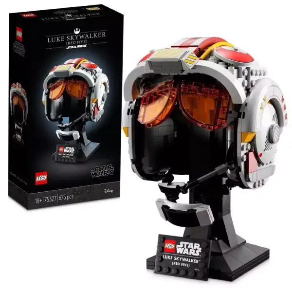 LEGO Star Wars: Casco de Luke Skywalker Rojo Cinco LEGO Star Wars: Casco de Luke Skywalker Rojo Cinco