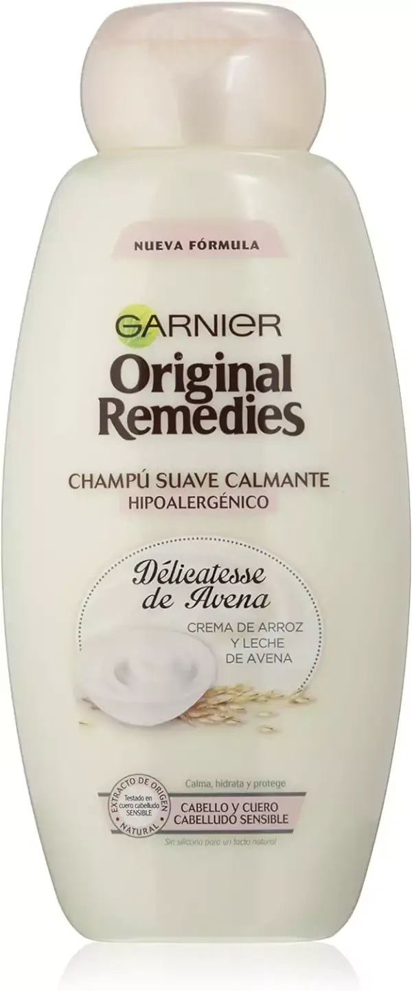 Champú Garnier Remedies Delicatesse de Avena Champú Garnier Remedies Delicatesse de Avena