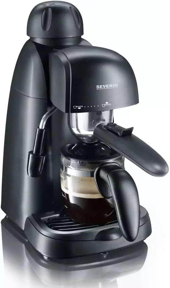 Cafetera espresso a presión con espumador de leche Severin Cafetera espresso a presión con espumador de leche Severin